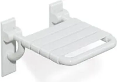 Produktbild von HEWI Klappsitz mit Gabelgelenk Serie 801, maigrün