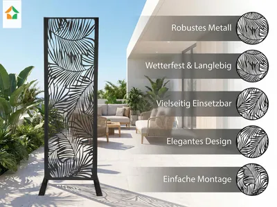 Zdjęcie produktu dla Dekoracyjny panel metalowy – metalowa osłona prywatności – kolor liliowy