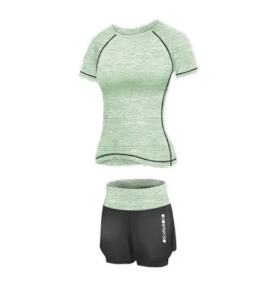Obrázok produktu pre Runner Short 2W fitness set zelená Velikost oblečení: XL