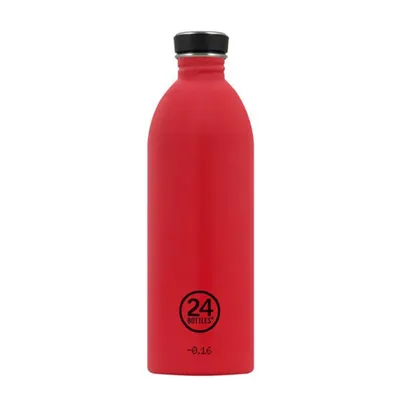 Produktbild von Edelstahltrinkflasche Urban 1 l, Farbe:hot red
