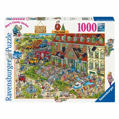 Produktbild von Puzzle Ray's Comic Series: Holiday Resort 2 - The Hotel (1000 Teile)