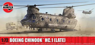 Immagine prodotto di Classic Kit elicottero A06024 - Boeing Chinook HC.1 (Late) (1:72)