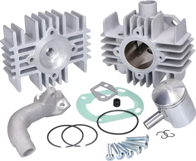 Zdjęcie produktu dla Zestaw cylindrów Airsal Racing 65 cm3 kompatybilny z motorowerami Herkules, Sachs 504, 505 (wraz z kolektorem)