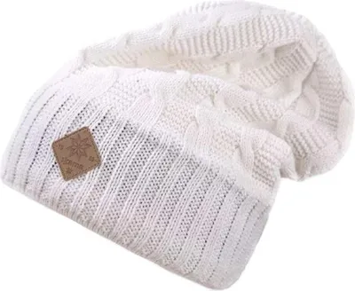 Produktbild von Mütze KAMA GESTRICKTE MERINO-MÜTZE A107 Uni, naturweiß
