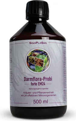 Produktbild von Darmflora Probiotikum forte Em24 Flüss.z.Einn. 500 ml