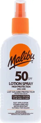 Immagine prodotto di Malibu Sun Lotion Spray SPF50 Waterproof Spray 200ml