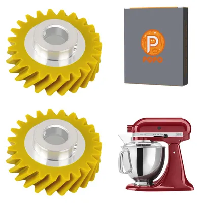 Ersatz-Schneckengetriebe, 2 St., kompatibel mit KitchenAid