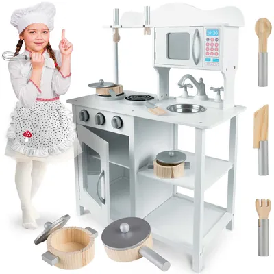 Produktbild von Ricokids Holzküche für Kinder 60 x 30 x 85 cm