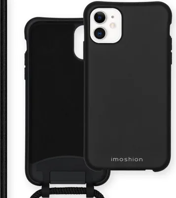 Immagine prodotto di imoshion Cover posteriore colorata con cinturino staccabile iPhone 11 - Nero