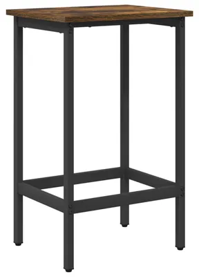 Productafbeelding van vidaXL Barkruk, gerookt eikenhout, 40 x 32 x 74 cm, houtvezel