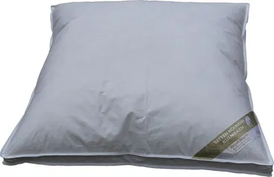Produktbild von Betten Hofmann Canada Kopfkissen Kissen mit Außensteg 80x80 extra prall 30% Daunenanteil 1300g