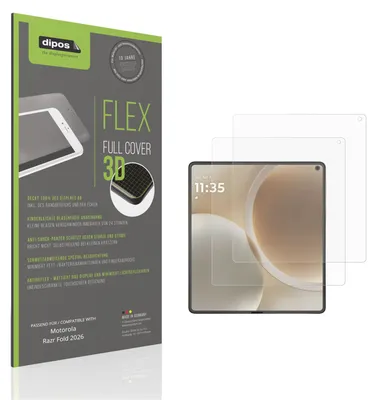 Immagine prodotto di 2x Pellicola protettiva opaca per Motorola Razr Fold 2026 Innenseite Protezione Antiurto Anti-Shock