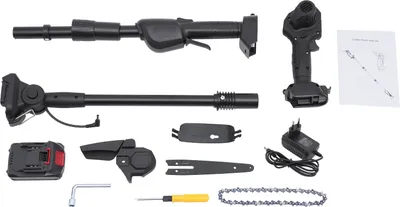 Produktbild von Teleskop-Säge, 2-in-1-Funktionalität, höhenverstellbarer Schnitt, schwarz