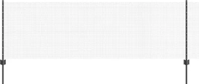 A fence with two posts on a white background.