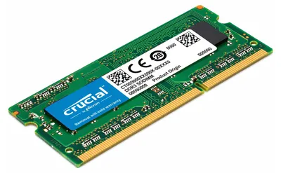 Obrázok produktu pre Crucial 2GB DDR3L, 2 GB, 1 x 2 GB, DDR3L, 1600 MHz, 240-pin DIMM
