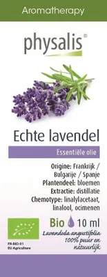 Produktbild von Ätherisches Öl Schmalblättriger Lavendel Bio 10 ml - PHYSALIS