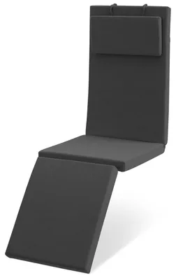 Produktbild von Beautissu Outdoor Deckchairauflage QD-DC 175x45x5cm Anthrazit