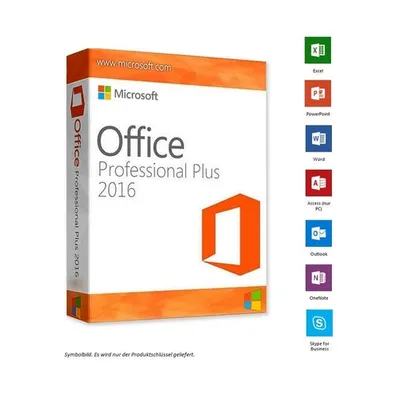 Zdjęcie produktu dla Microsoft Office 2016 Professional Plus, 1 komputer, do pobrania – dostawa e-mailem