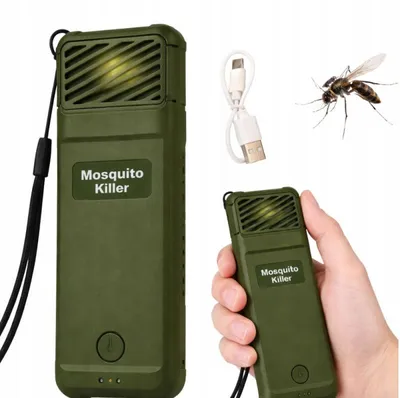 Obrázek produktu pro Zelený Repelent Proti Komárům – Přenosný Usb Proti Komárům (6 Náplní)