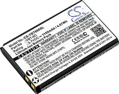 Produktbild von TECHTEK Akku Kompatibel mit Ersetzt YBT-6C