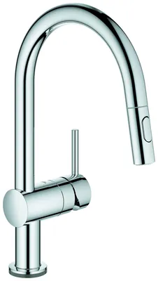 Produktbild von GROHE 31358002 Elektron.-EH-SPT-Batt. Minta Touch 31358_2 C-Auslauf azb. Spülbrause chrom