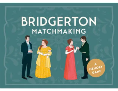 Zdjęcie produktu dla Bridgerton Memory Spiel mit wunderschönen Illustrationen für Netflix-Fans
