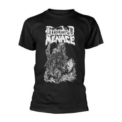 Obrázok produktu pre Hooded Menace Tričko Reanimated By Death Black S