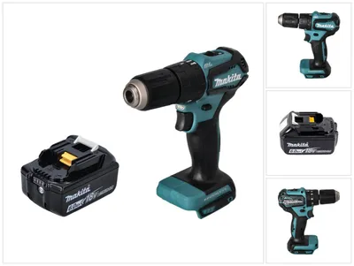 Produktbild von Makita DHP 483 G1 Akku Schlagbohrschrauber 18 V 40 Nm Brushless + 1x Akku 6,0 Ah - ohne Ladegerät