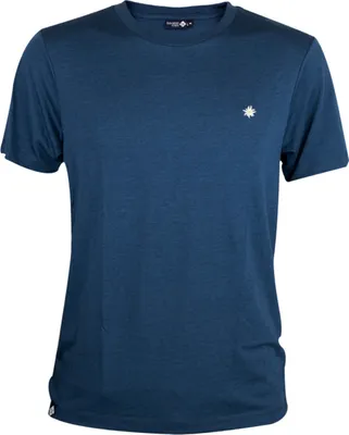 Produktbild von Bavarian Caps Herren T-Shirt "Edelweiß Sommerfrische", Dunkelblau, S