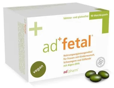 Produktbild von Adfetal Quartalspackung Weichkapseln 90 St