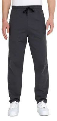Immagine prodotto di COMEOR pantaloni da jogging uomo in cotone - con tasche con zip pantaloni sportivi pantaloni da jogging uomo joggers | ragazzi pantaloni per il tempo libero (grigio scuro, L)