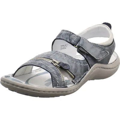 Produktbild von Krisbut Damen Sandalen Blau Rauleder Größe: 41