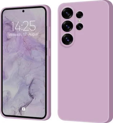 A split image showing the front and back of a phone case.