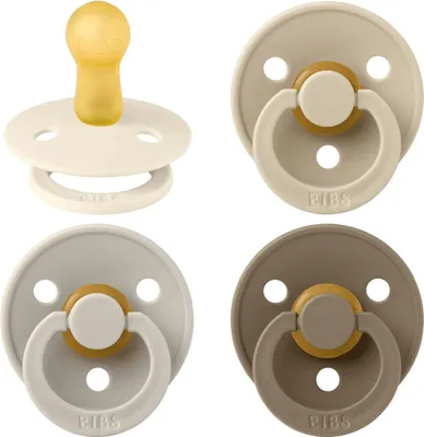 Produktbild von Bibs Schnuller Colour 4er Pack - Ivory / Sand