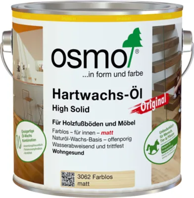 Produktbild von Osmo Hartwachs-Öl Original Farblos Matt 0,75 l - 10300045