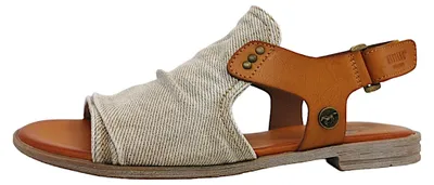 Immagine prodotto di Mustang: Sandali bassi da donna, sandali piatti, beige, casual
