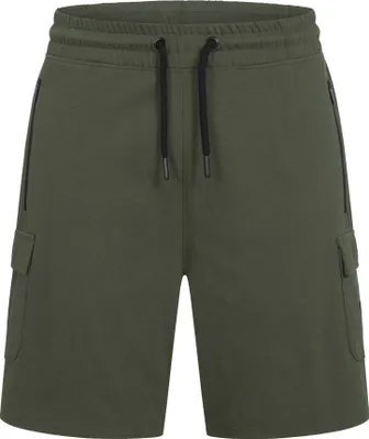 Zdjęcie produktu dla Szorty męskie o normalnym kroju TOTTON Olive/Black XL Lonsdale