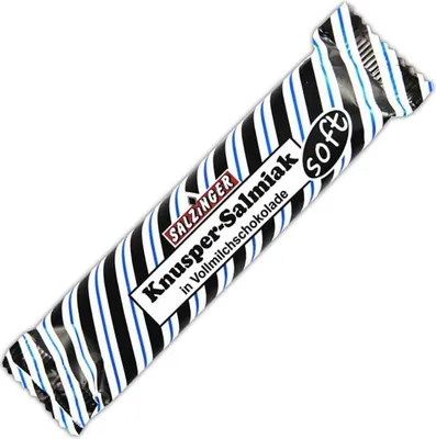 Produktbild von Salzinger Knusper-Salmiak Vollmilch soft 50g