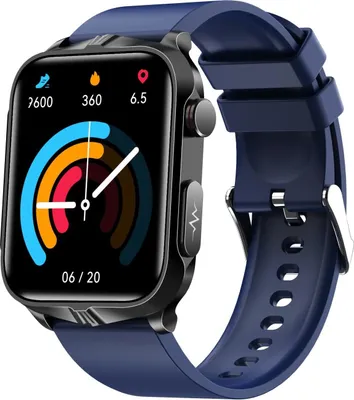 Immagine prodotto di INF Braccialetto di attività con ECG per frequenza cardiaca, pressione sanguigna, sonno/stress Blu