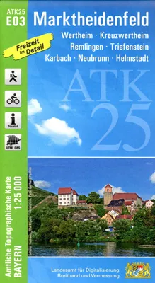 Produktbild von Marktheidenfeld 1:25 000
