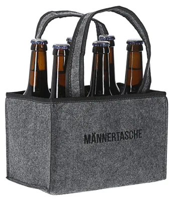 Productafbeelding van Bierhouder, 6 bierfleshouders, flessenhouder van zes stuks