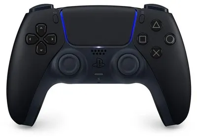 Image de Manette sans fil DualSense, Midnight Black, PS5 et PC, Retour Haptique, Gâchettes Adaptatives