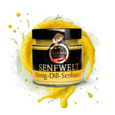 Produktbild von Honig-Dill Senfsauce, 180 ml