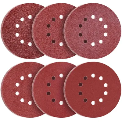 Produktbild von Schleifscheiben 225mm Klett 60 Stück Körnung P40-P320 10 Loch für Trockenbauschleifer