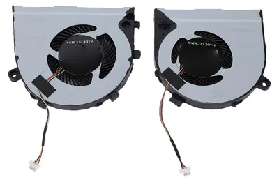 Obrázek produktu pro Náhradní chladicí ventilátor CPU a GPU pro herní notebook Dell G3 15 3579 Kovový DC 2,5W 4 pinový ventilátor pro notebook 0GWMFV 0TJHF2
