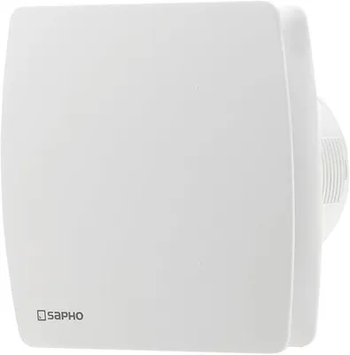 Productafbeelding van Badventilator met timer, 15W, buisdiameter 100mm, wit