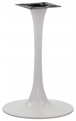 Immagine prodotto di Base in metallo per tavolo SH-9108, per ufficio, hotel, ristorante, diametro 49 cm, altezza 73,5 cm, bianco