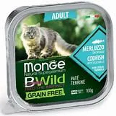 Imagen del producto de Monge 8009470012867, Alimento para adultos, Para cualquier raza, Merluza, 100 g, Sin cereales