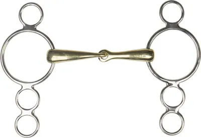 Zdjęcie produktu dla Horka Pessoa 3 pierścienie połączone 18 mm Trense  15,5 cm  15,5 cm