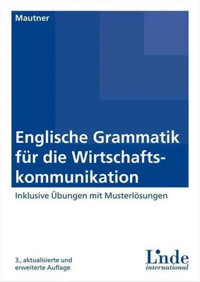 Produktbild von Englische Grammatik für die Wirtschaftskommunikation